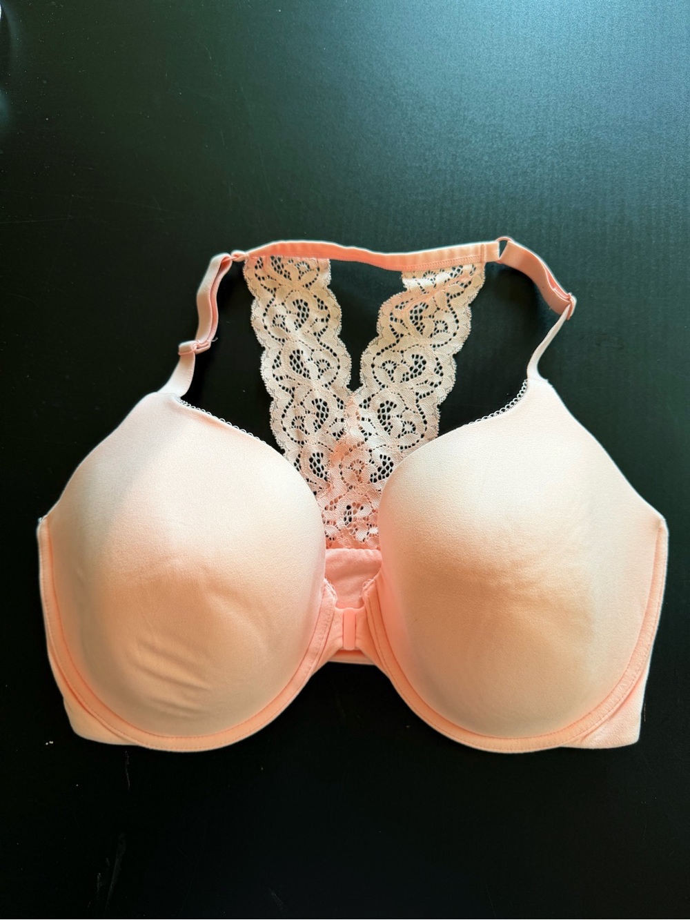 Victoria's Secret light pink Lace Racerback T-Shirt Bra
